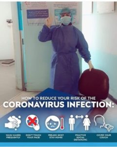 Nurses providing Infection, Prevention and Control during COVID-19